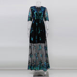 Women's Evening Gown Sexy Retro Sequined Long Dress Evening Dress Speed