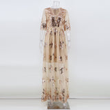 Women's Evening Gown Sexy Retro Sequined Long Dress Evening Dress Speed