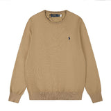 Rl small malaf casualpullovereasiest for match round neck knitting shirt couple sweatshirtsweater cardigantops