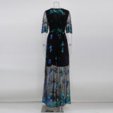 Women's Evening Gown Sexy Retro Sequined Long Dress Evening Dress Speed