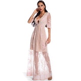 Women's Evening Gown Sexy Retro Sequined Long Dress Evening Dress Speed