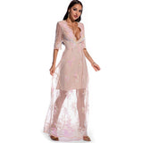 Women's Evening Gown Sexy Retro Sequined Long Dress Evening Dress Speed