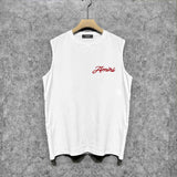 Amiri tank top mottled pegasus print