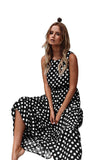 Beth Dutton Wardrobe Spring/Summer Polka Dot round Neck Dress Female Dress