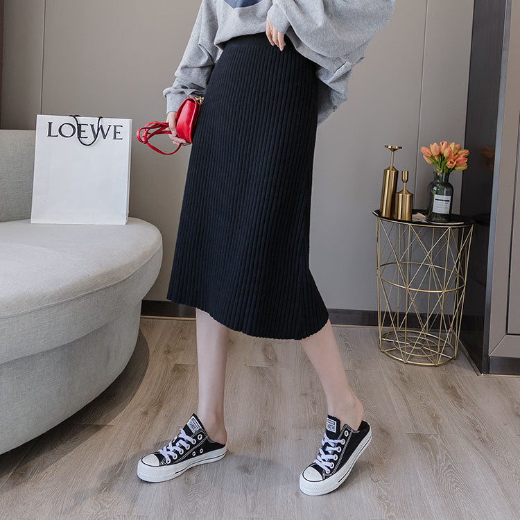 Women Knitted Skirt