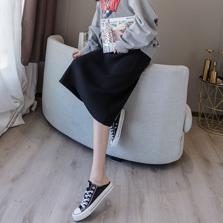 Women Knitted Skirt