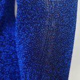 Women's Evening Gown Sexy See-through Stitching Long Sleeve Sequins Dress