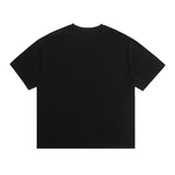 saint m t shirts s.m. heart love graphic crew neck pullover short sleeve top