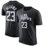 NBA T-Shirts NBA Basketball Suit Short Sleeve Men's Sports T-Shirt Crew Neck