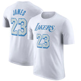 NBA T-Shirts NBA Basketball Suit Short Sleeve Men's Sports T-Shirt Crew Neck
