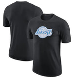 NBA T-Shirts Loose NBA Crew Neck Sports T-Shirt Lakers Warriors Nets