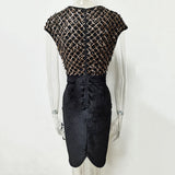 Women Evening Gown Sexy Sheath Sequins Dress