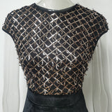 Women Evening Gown Sexy Sheath Sequins Dress