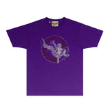 Gallery Dept T Shirt Retro Printed Loose Short-Sleeved Shirt