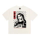 saint m t shirts s.m vintage high street casual crew neck pullover short sleeve tee