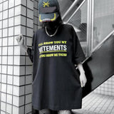 Vetements T Shirts VTM Yellow Printing Loose Men's and Women's Short-Sleeved T-shirt