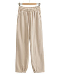 Women Sweatpants Autumn and Winter Leisure Gray Sweatpants
