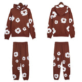 Denim Tears Outfit:Hoodie/Sweatpants (Separate Purchase Options) Casual Pants