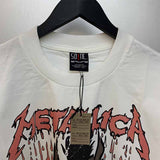 SAINT MICHAEL Vintage T Shirt Metallica Short Sleeve