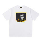 Drew house tshirt r d@ew cartoon series graphic crew neck pullover short sleeve wholesale single piece