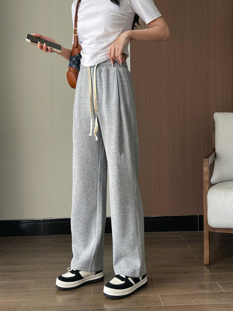 Women Sweatpants Spring and Autumn Loose Tappered Sweatpants Casual Pants
