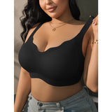 Full figure bra seamless push-up to prevent sagging