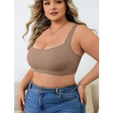 Full figure bra seamless push-up thin style