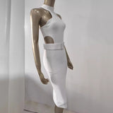 Women Dresses Bandage Dress Sexy Long Dress Evening Party Dress (Ont0408)