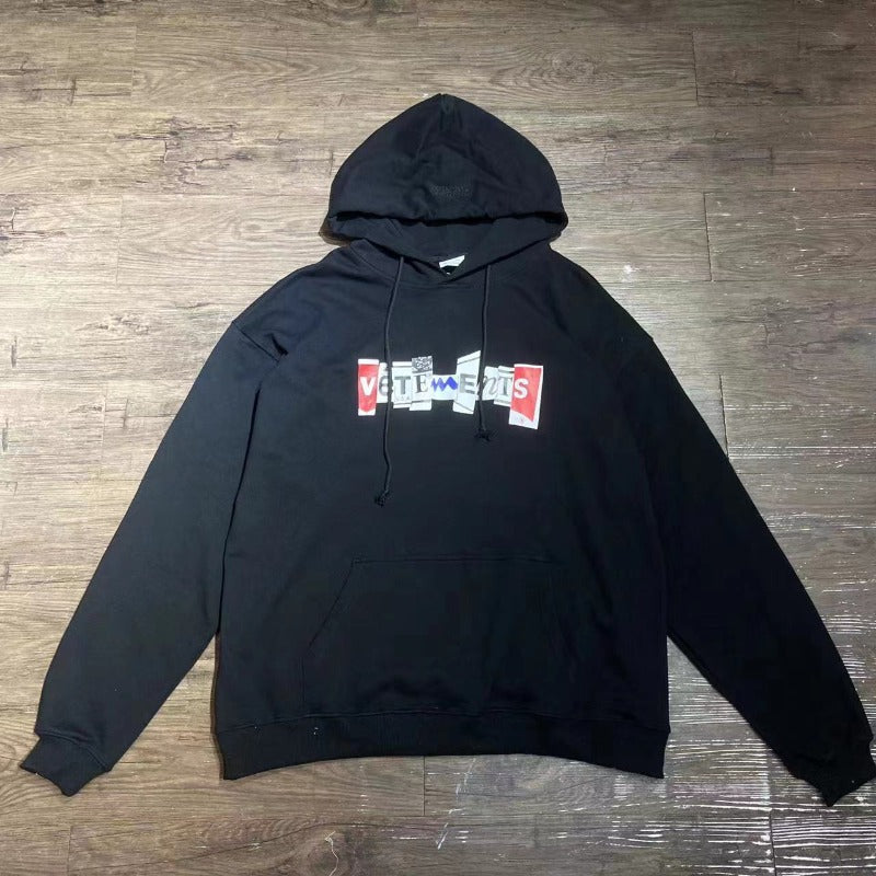 Vetements Hoodie VTM Letter Printed Hoodie