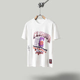 Travis Scott T Shirts x Mitchell x Ness Clemson Tigers Hand-Drawn Short Sleeve