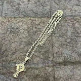 Chrome Hearts Necklace Men's and Women's Vintage Cross Letter Necklace