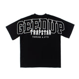 Hip-hop t-shirts - american high street hip-hop streetwear embroidered 3d letter short sleeve t-shirt - summer tee
