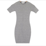 Women Dresses Summer Sexy Short Skirt Hip Skirt Short Sleeve Dress