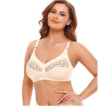 Full figure bra - wireless lace lightly lined