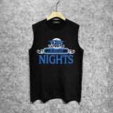 Amiri tank top earth letter printing