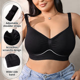 Full figure bra seamless push-up to prevent sagging
