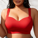 Full figure bra seamless push-up to prevent sagging