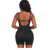 Shapewear Bodysuit Lace Suspender Tie