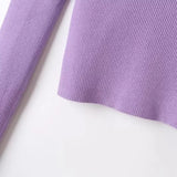 Women Sweater Knitwear Sexy Knitted Cold-Shoulder Bodycon Top Autumn Vintage Sexy Base Shirt