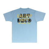 Gallery Dept T Shirt Retro Printed Loose Short-Sleeved Shirt