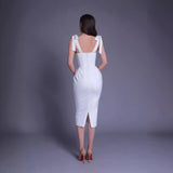 Women Dresses Elegant Sleeveless Party Dress (Ont0408)