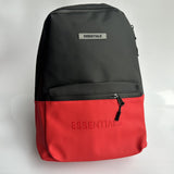 Mens Fog Essentials Bag FOG Leather String Color Splicing Embossed LOGO Backpack