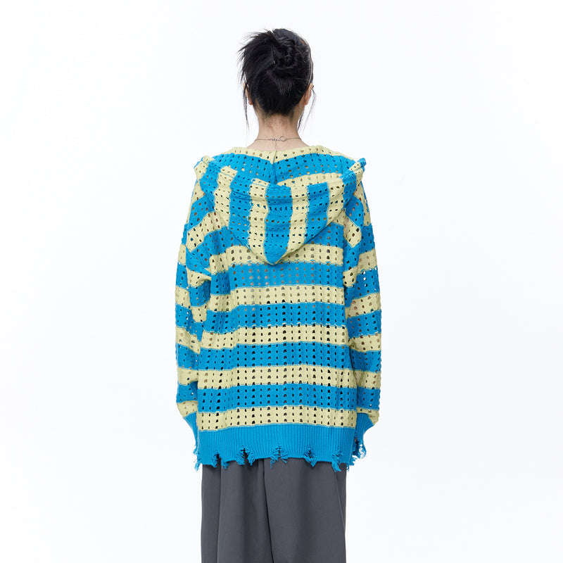 Unisex Jacket Fall Hollow out Sweater