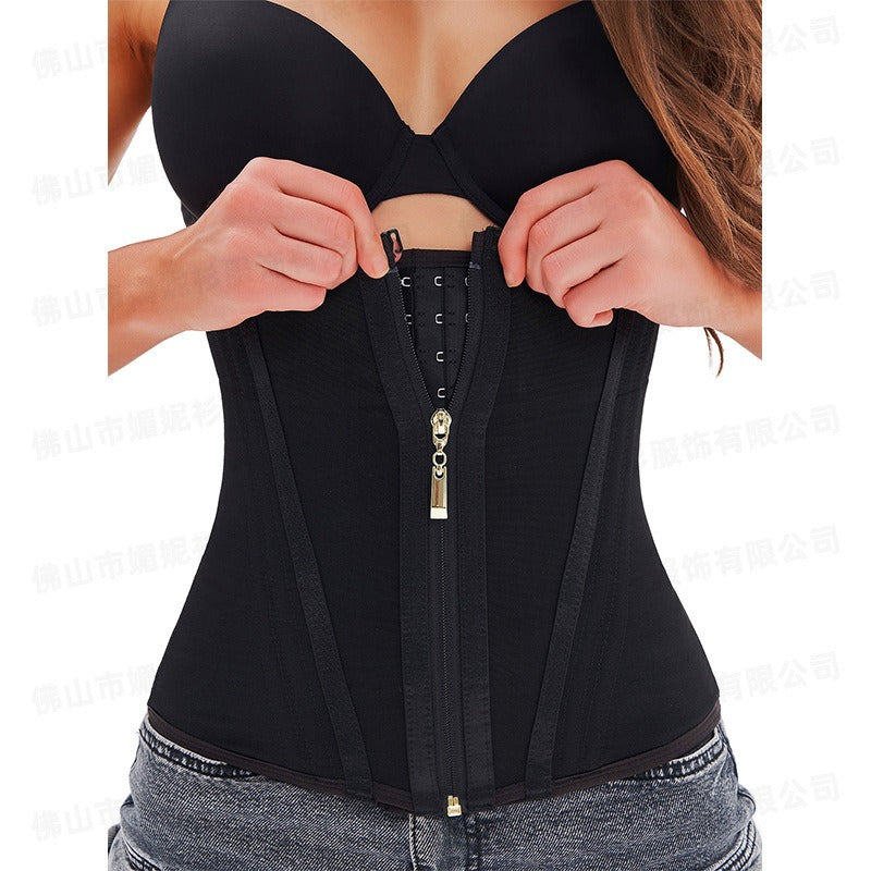 Waist trainer abdominal compression belt for women