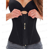 Waist trainer abdominal compression belt for women