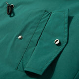 Unisex Jacket Lapel Coach Jacket Men Loose Casual Jacket