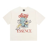 saint m t shirts s.m vintage high street casual crew neck pullover short sleeve tee