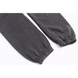 Saint m t pants s.m vintage overlapping letter casual trousers