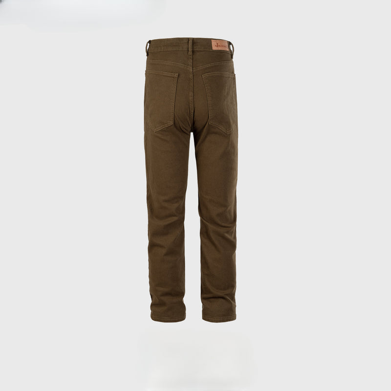MIJKO Men's Vintage Pants MIJKO Washed Old Trousers Men's and Women's Straight Jeans