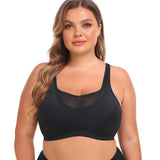 Full figure bra sports without wire